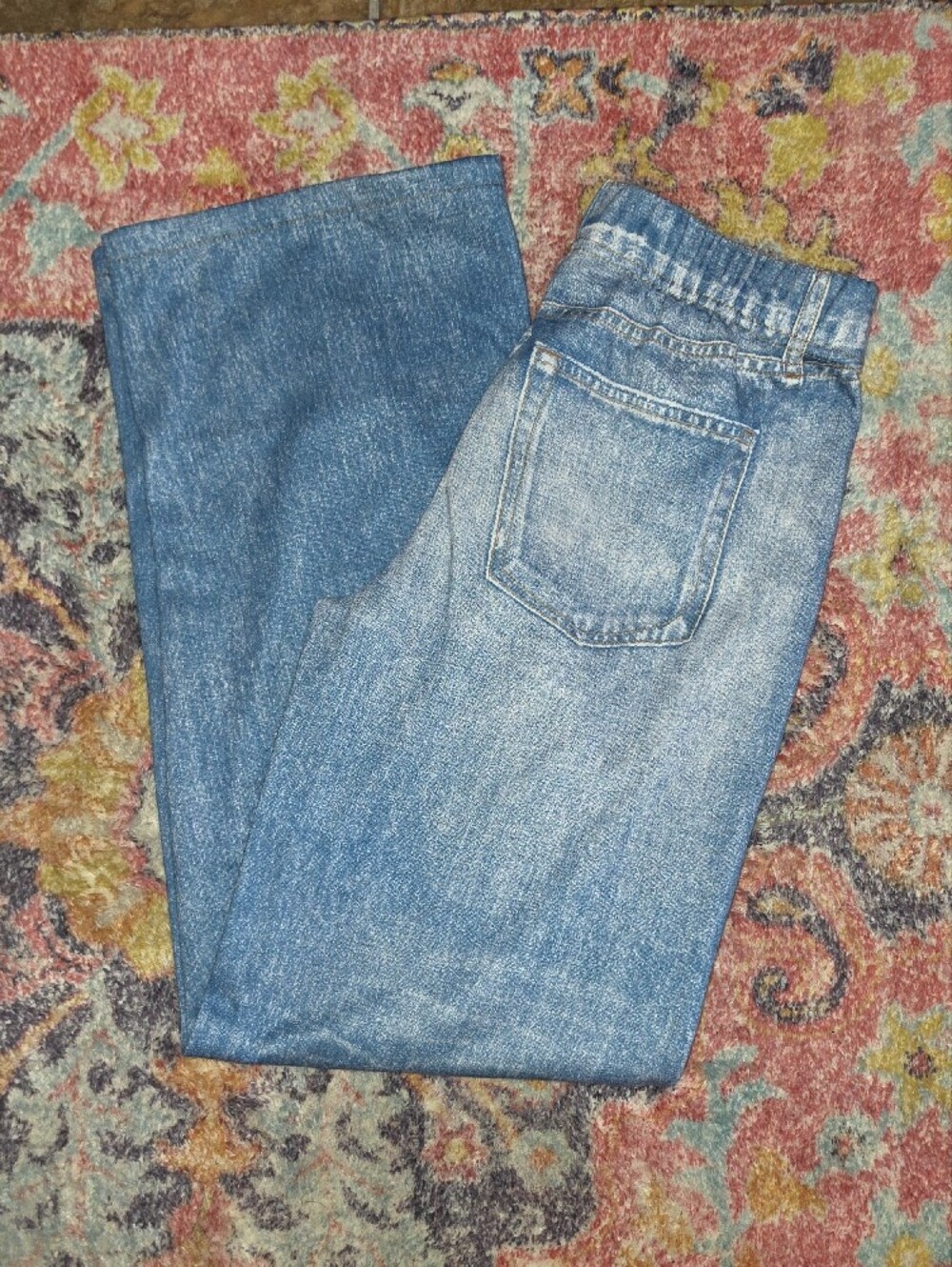 ☆ Mila Rosabella Pull On Faux Denim Pajama Sweatpant Jeans • 2 Pair • Size S ☆ - Picture 3 of 11